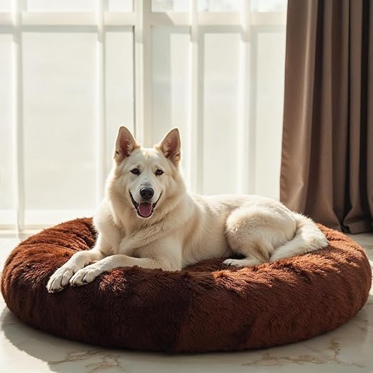 Worthorb Cloud-Cuddler Round Pet Bed™