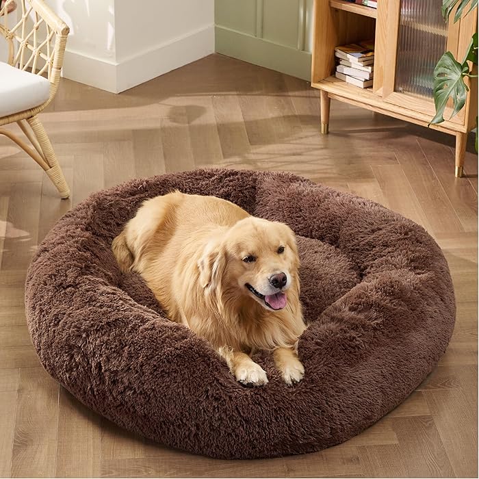 Worthorb Cloud-Cuddler Round Pet Bed™